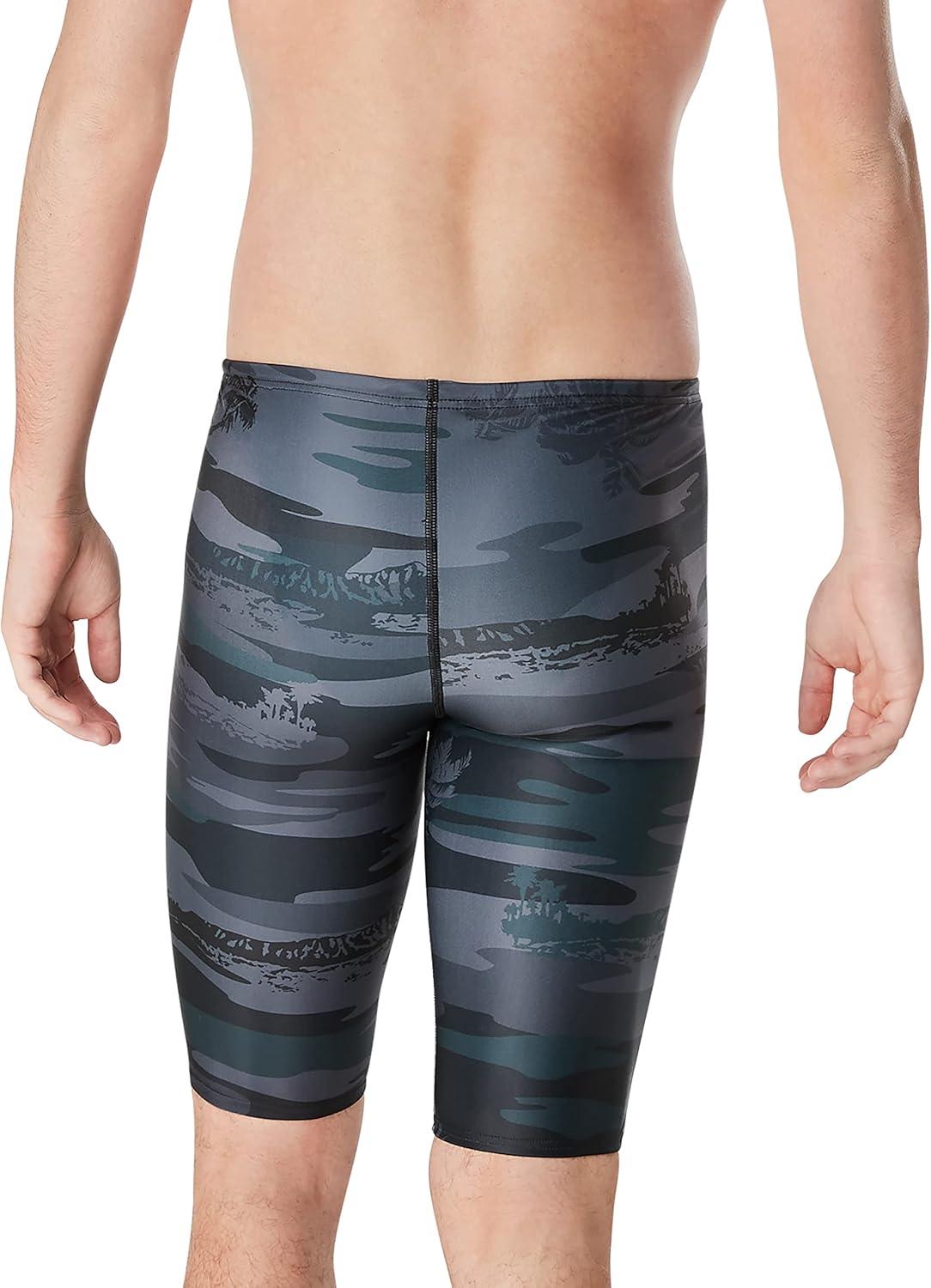 imageSpeedo Mens Swimsuit Jammer Endurance Printed Team ColorsCamo Beach
