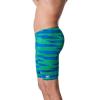 imageSpeedo Mens Swimsuit Jammer Endurance Printed Team ColorsContort Speedo BlueGreen