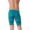 imageSpeedo Mens Swimsuit Jammer Endurance Printed Team ColorsContort Speedo BlueGreen