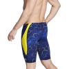 imageSpeedo Mens Swimsuit Jammer Endurance Printed Team ColorsEmerging NavyGold