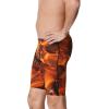 imageSpeedo Mens Swimsuit Jammer Endurance Printed Team ColorsFusion Speedo Orange