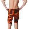 imageSpeedo Mens Swimsuit Jammer Endurance Printed Team ColorsFusion Speedo Orange