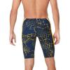 imageSpeedo Mens Swimsuit Jammer Endurance Printed Team ColorsGalactic NavyGold