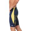 imageSpeedo Mens Swimsuit Jammer Endurance Printed Team ColorsGalactic NavyGold