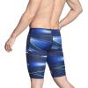 imageSpeedo Mens Swimsuit Jammer Endurance Printed Team ColorsInfinite BlueGreen