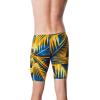 imageSpeedo Mens Swimsuit Jammer Endurance Printed Team ColorsReflected BlueGold