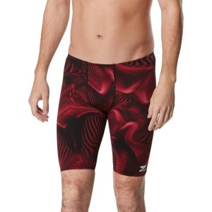 imageSpeedo Mens Swimsuit Jammer Endurance Printed Team ColorsFusion Speedo Maroon
