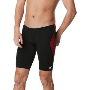 imageSpeedo Mens Swimsuit Jammer Endurance Printed Team ColorsGalactic Speedo Maroon