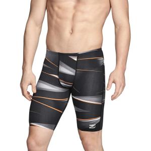 imageSpeedo Mens Swimsuit Jammer Endurance Printed Team ColorsInfinite Speedo Orange