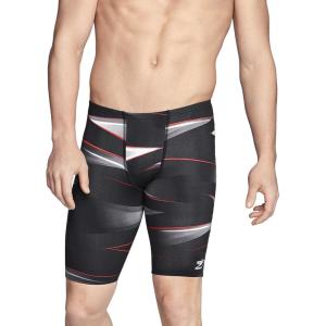 imageSpeedo Mens Swimsuit Jammer Endurance Printed Team ColorsInfinite Speedo Red