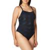 imageSpeedo Womens Swimsuit One Piece Endurance Flyback Printed Adult Team ColorsBeta Speedo Blue