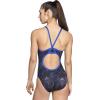 imageSpeedo Womens Swimsuit One Piece Endurance Flyback Printed Adult Team ColorsEmerging Speedo Blue