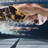 imageSpeedo Womens Swimsuit One Piece Endurance Flyback Printed Adult Team ColorsEnergy Speedo Yellow