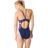 imageSpeedo Womens Swimsuit One Piece Endurance Flyback Printed Adult Team ColorsFlowforce NavyRedWhite