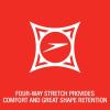 imageSpeedo Womens Swimsuit One Piece Endurance Flyback Solid Adult Team ColorsBlackRed