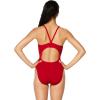 imageSpeedo Womens Swimsuit One Piece Endurance Flyback Solid Adult Team ColorsDark Red