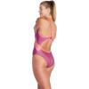 imageSpeedo Womens Swimsuit One Piece Endurance Flyback Solid Adult Team ColorsHot Mauve