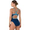 imageSpeedo Womens Swimsuit One Piece Endurance Flyback Solid Adult Team ColorsNavyBlue