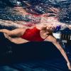 imageSpeedo Womens Swimsuit One Piece Endurance Flyback Solid Adult Team ColorsNavyBlue