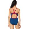 imageSpeedo Womens Swimsuit One Piece Endurance Flyback Solid Adult Team ColorsNavyRed