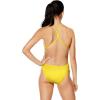 imageSpeedo Womens Swimsuit One Piece Endurance The One Printed Team ColorsBlazing Yellow