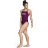 imageSpeedo Womens Swimsuit One Piece Endurance The One Printed Team ColorsCabernet