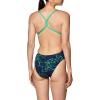 imageSpeedo Womens Swimsuit One Piece Endurance The One Printed Team ColorsGalactic NavyGold