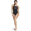 imageSpeedo Womens Swimsuit One Piece Endurance The One Printed Team ColorsPinkBlack