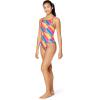 imageSpeedo Womens Swimsuit One Piece Endurance The One Printed Team ColorsPride Sliced Squares