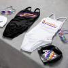 imageSpeedo Womens Swimsuit One Piece Endurance The One Printed Team ColorsRainbow Brights