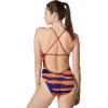 imageSpeedo Womens Swimsuit One Piece ProLT Cross Back Printed Adult Team ColorsContort Speedo NavyOrange