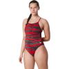 imageSpeedo Womens Swimsuit One Piece ProLT Cross Back Printed Adult Team ColorsContort Speedo Red
