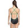 imageSpeedo Womens Swimsuit One Piece ProLT Cross Back Printed Adult Team ColorsEmerging Speedo Green
