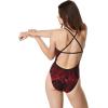 imageSpeedo Womens Swimsuit One Piece ProLT Cross Back Printed Adult Team ColorsFusion Speedo Maroon