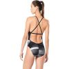 imageSpeedo Womens Swimsuit One Piece ProLT Cross Back Printed Adult Team ColorsThe Fast Way BlackWhite