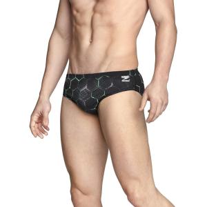 imageSpeedo Mens Caged Out Brief Endurance SwimsuitEmerging Speedo Green