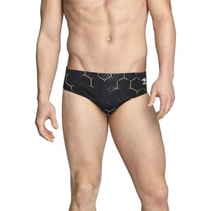 imageSpeedo Mens Caged Out Brief Endurance SwimsuitEmerging Speedo Yellow