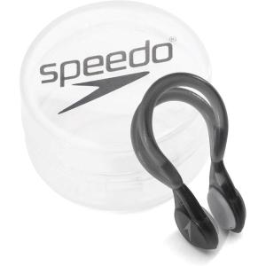 imageSpeedo Unisex Swim Nose Clip Liquid ComfortCharcoal