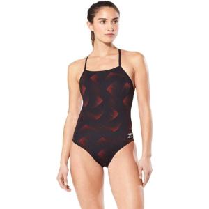 imageSpeedo Womens Swimsuit One Piece Endurance The One Printed Team ColorsBeta Speedo Red