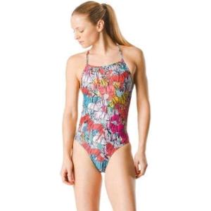 imageSpeedo Womens Swimsuit One Piece Endurance The One Printed Team ColorsZebra Speedo Black
