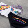 imageSpeedo Mens Swimsuit Brief Endurance The OneRainbow Brights Pride