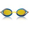 imageSpeedo UnisexAdult Swim Goggles Mirrored Vanquisher 20Bright CobaltAmberGold