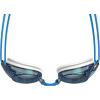 imageSpeedo UnisexAdult Swim Goggles Mirrored Vanquisher 20Speedo WhiteCelesteIris