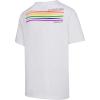 imageSpeedo UnisexAdult TShirt Short Sleeve Crew Neck Pride Graphic2023 White