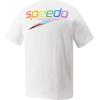 imageSpeedo UnisexAdult TShirt Short Sleeve Crew Neck Pride GraphicWhite 2021