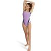imageSpeedo Womens Swimsuit One Piece Creora Highclo Quantum Splice High Cut SolidFusion Fairy Wren