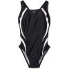 imageSpeedo Womens Swimsuit One Piece Creora Highclo Quantum Splice High Cut SolidFusion Fairy Wren