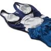imageSpeedo Womens Swimsuit One Piece Creora Highclo Quantum Splice High Cut SolidHeather Bright Cobalt