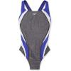 imageSpeedo Womens Swimsuit One Piece Creora Highclo Quantum Splice High Cut SolidHeather Speedo Black