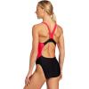 imageSpeedo Womens Swimsuit One Piece Creora Highclo Quantum Splice High Cut SolidZinnia